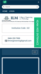 Mobile Screenshot of ilmengineeringcollege.com